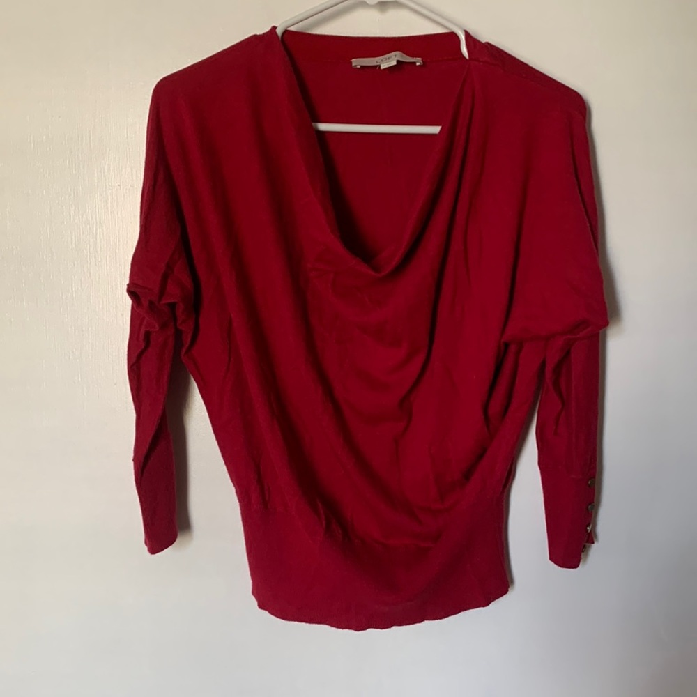 Cowl neck sweater